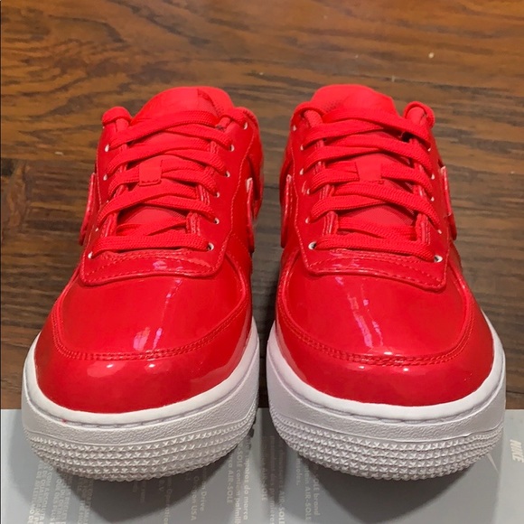 NIKE AIR FORCE 1 LV8 UV (GS) Siren Red/Siren Red-W - Picture 5 of 16